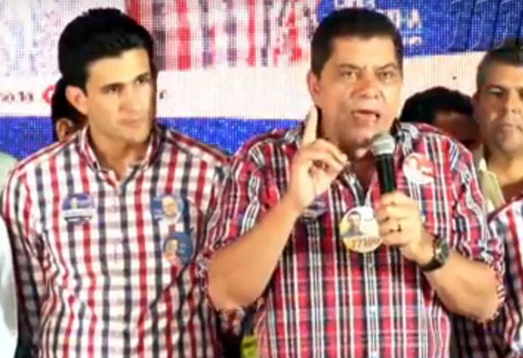 Andrino e Amastha são aliados desde 2012 quando o colombiano foi eleito prefeito da capital