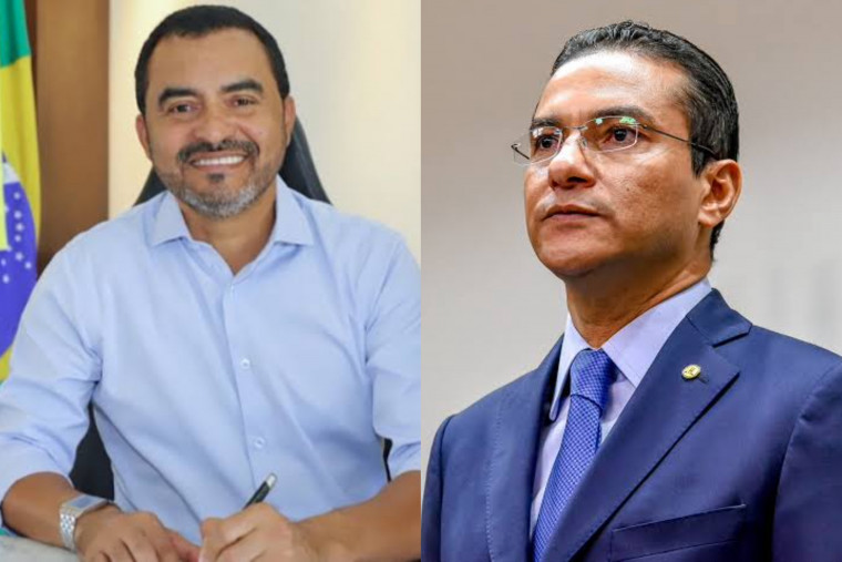O Governador do Tocantins, Wanderlei Barbosa, e o Deputado Federal Marcos Pereira.