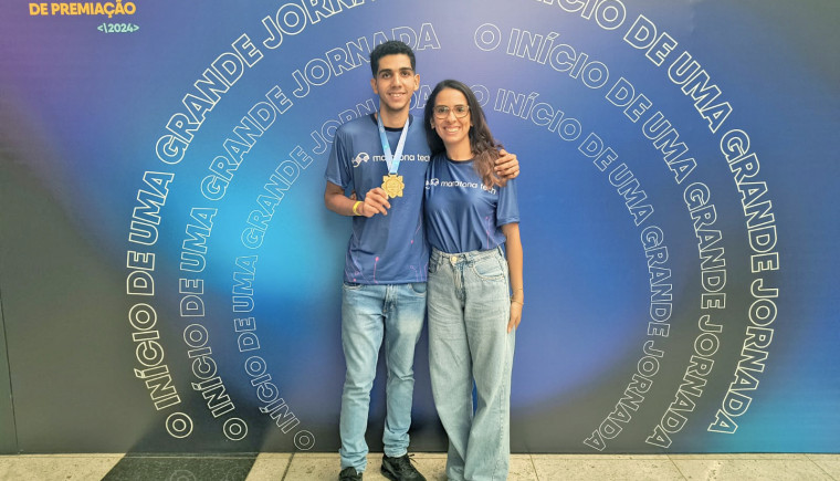 Aluno Iarly está entre os 50 estudantes brasileiros medalhistas de ouro