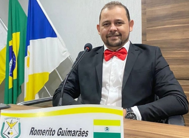 Vereador Romerito Guimarães, de Colinas do Tocantins