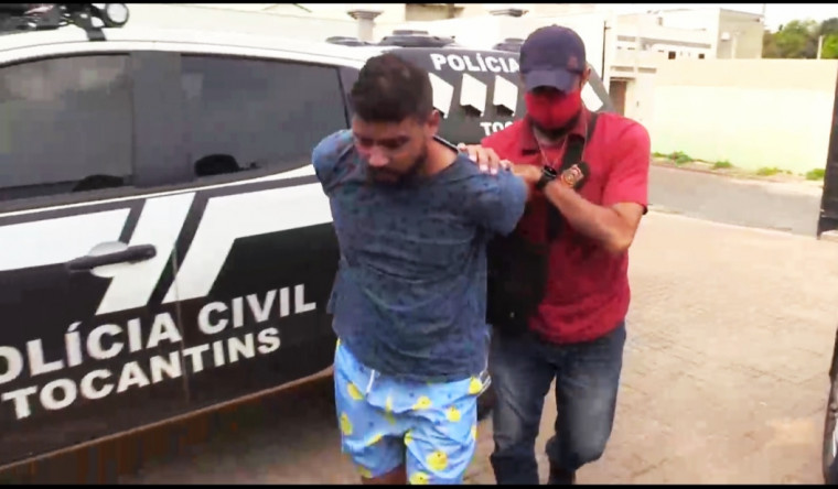 Gilvan Justiano Nascimento Filho foi preso em Araguaína
