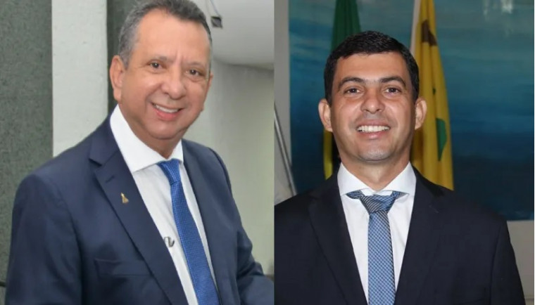 Deputado federal Antonio Andrade e o filho, vereador Tony Andrade