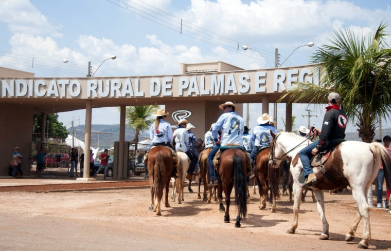 A cavalgada é uma das principais atrações do evento e já virou tradição da Expo Palmas