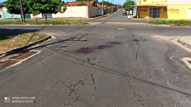 O caso aconteceu na rua das Jaqueiras esquina com a Avenida São Francisco no setor Araguaína Sul