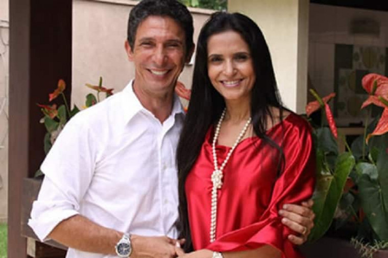 Ex-prefeito de Palmas, Raul Filho, e a esposa Solange Duallibe
