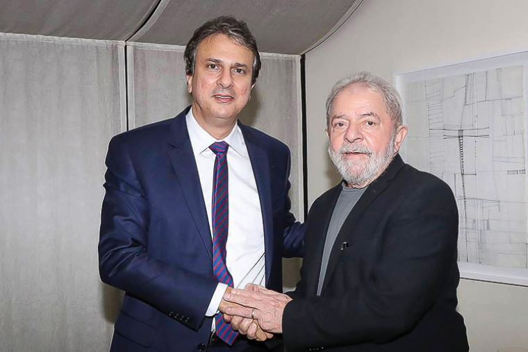 Ministro Camilo Santana com presidente Lula
