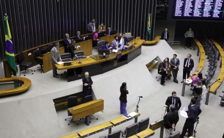 Plenário da Câmara dos Deputados.