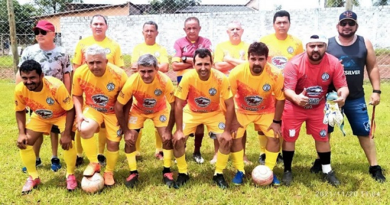 Equipe dos ex-atletas que residem em Araguaçu