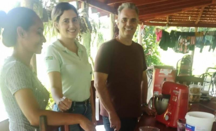 Produtor familiar recebe apoio do Ruraltins para implantar agroindústria de sorvete de pitaya