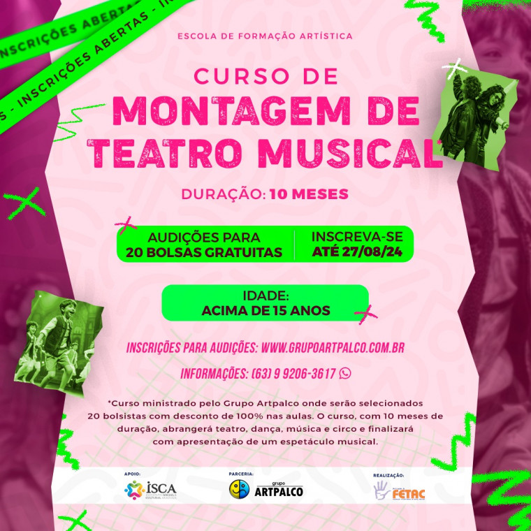 Montagem de Teatro Musical