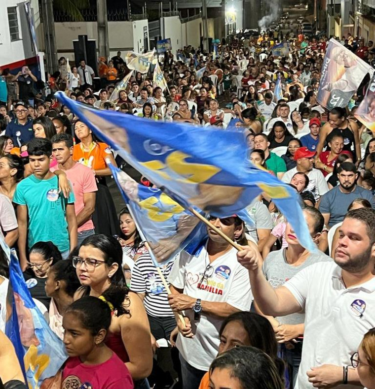 Comício de Terciliano Gomes em Araguaína
