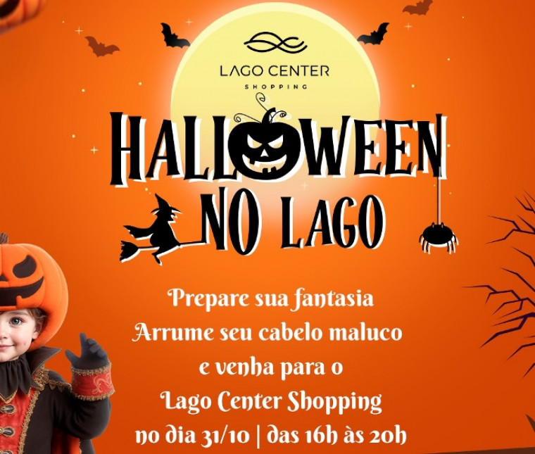 Halloween no Lago Center Shopping