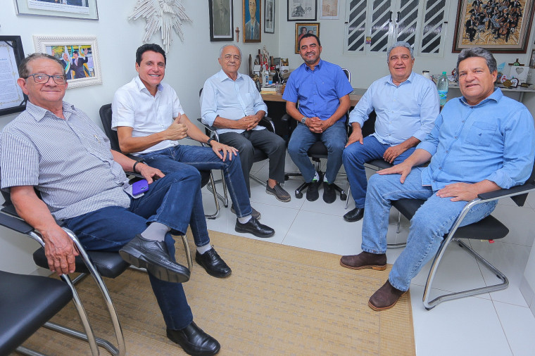 Visita ao ex-prefeito de Paraíso do Tocantins, Moisés Avelino