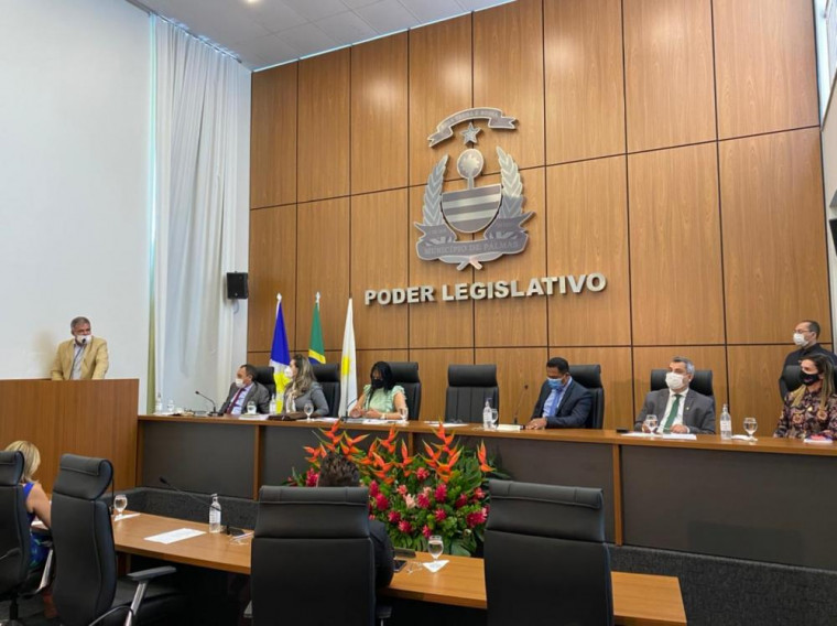 Plenário da Câmara de Palmas.