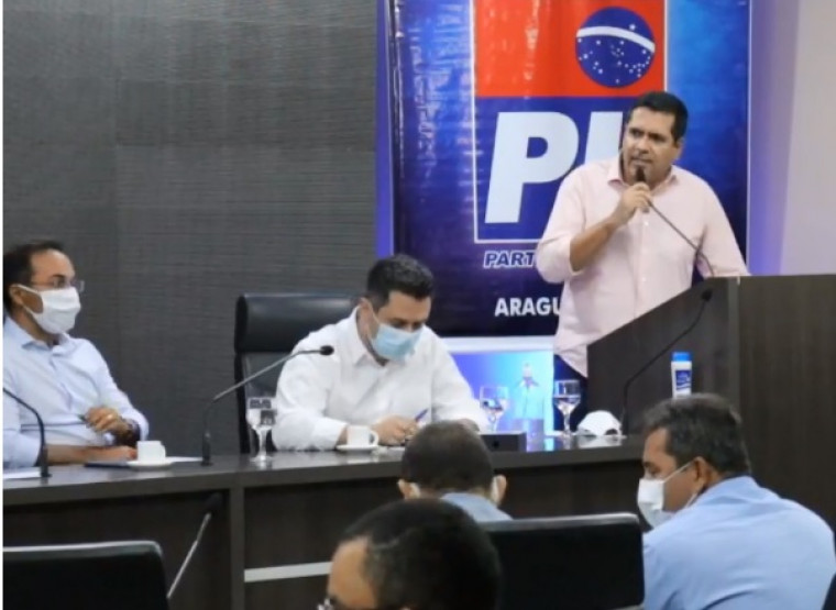 Convenção do PL foi realizada no plenário da Câmara de Araguaína na noite dessa quarta-feira (16)