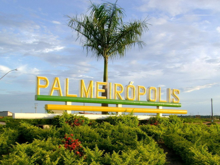 Palmeirópolis fica no sul do Tocantins