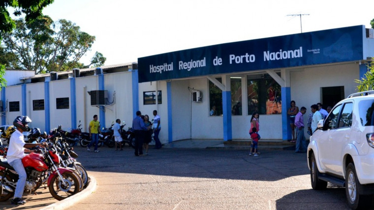 A paciente se encontra internada no Hospital de Referência de Porto Nacional (HRPN).