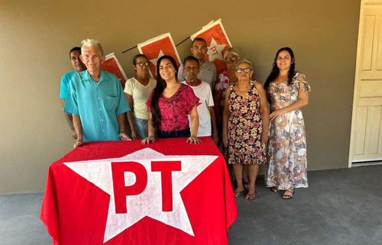 Novos membros do Diretório do PT em Itaguatins