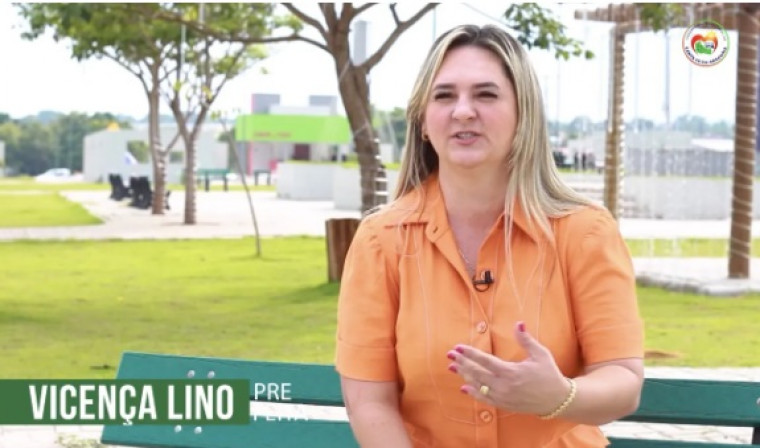 Prefeita Vicença Lino é pré-candidata à reeleição em Santa Fé do Araguaia