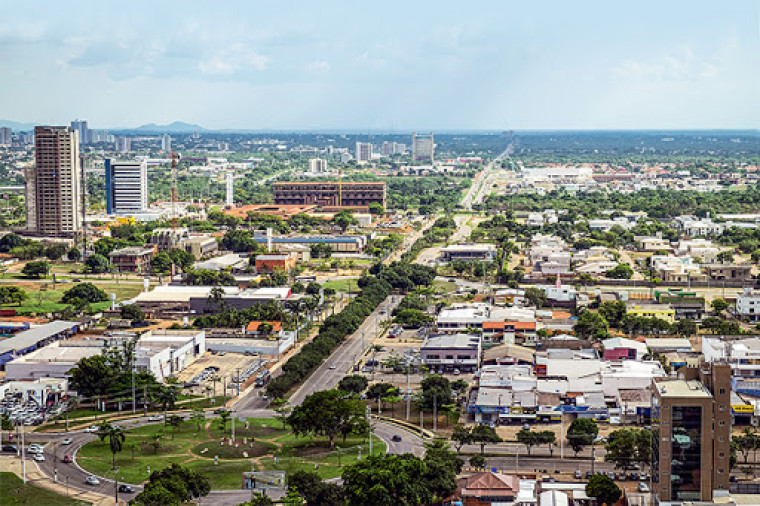 Palmas, capital do Tocantins, cresce mais do que as outras cidades em números absolutos