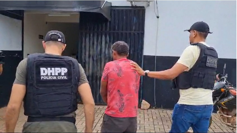 Homem foi preso durante ações das Polícias Civis do Tocantins e do Maranhão