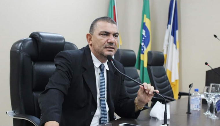 Vereador e presidente da Câmara Gideon Soares
