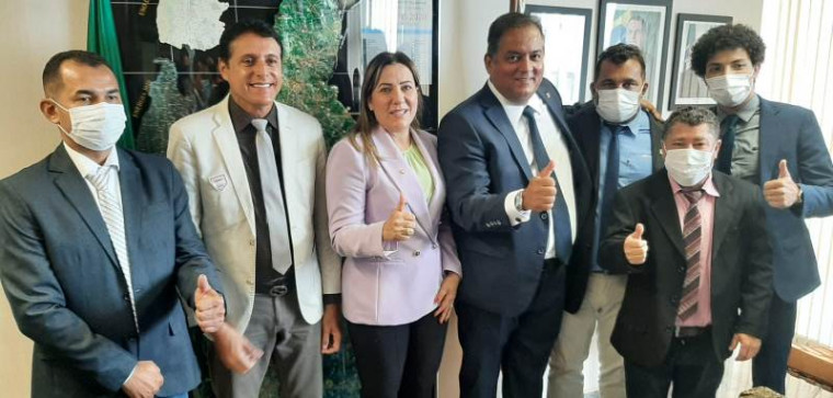 Dulce Miranda, Eduardo Gomes e prefeitos do Vale do Araguaia