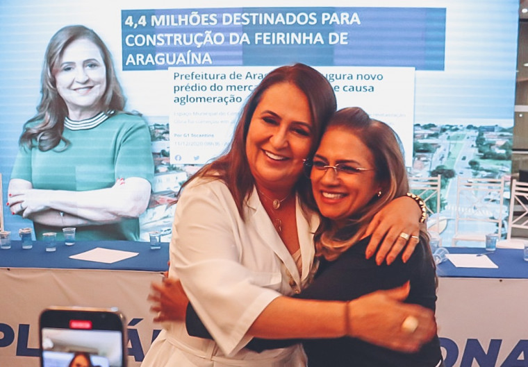 Senadora Kátia Abreu e vereadora Zezé Cardoso