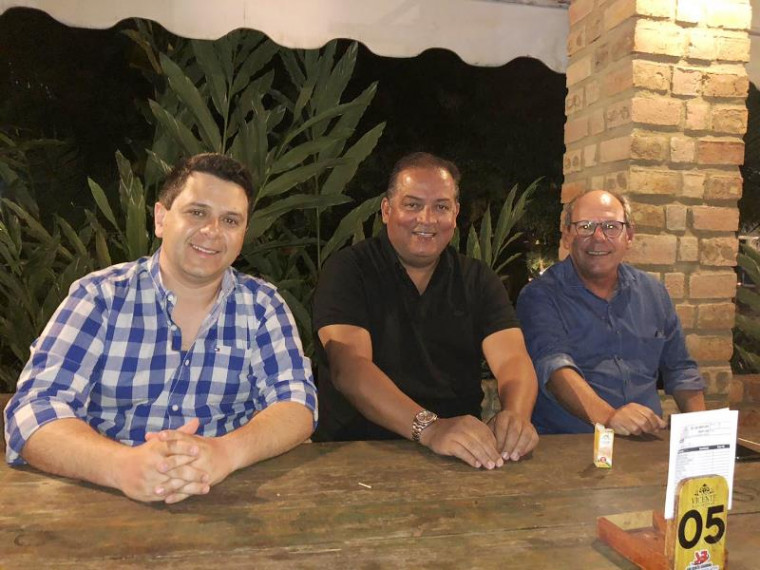 Tiago Dimas, Edudardo Gomes e Tiago Dimas