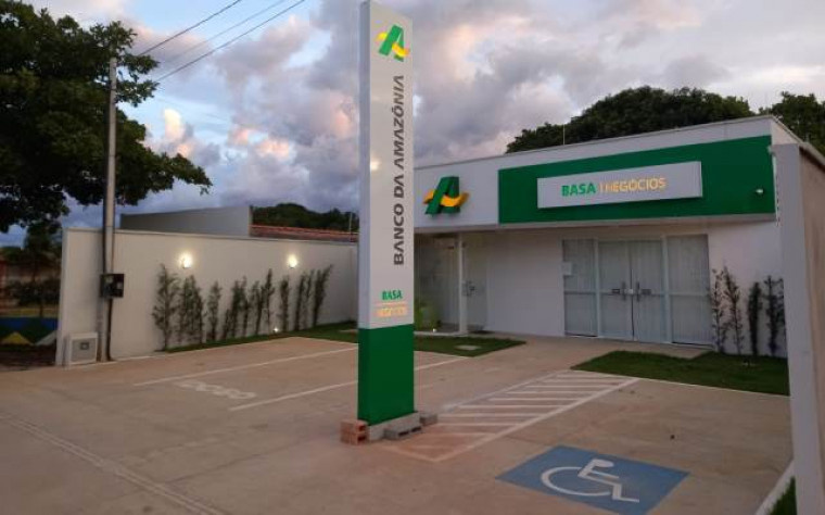 Unidade do Banco da Amazônia, em Miracema