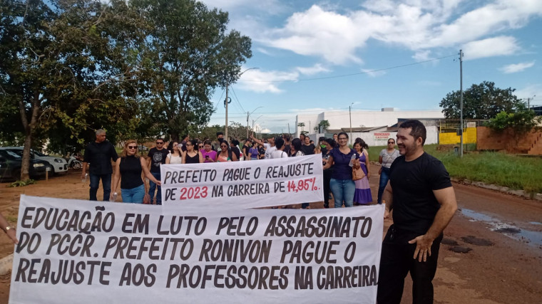 Professores fazem nova paralisação em Porto Nacional.