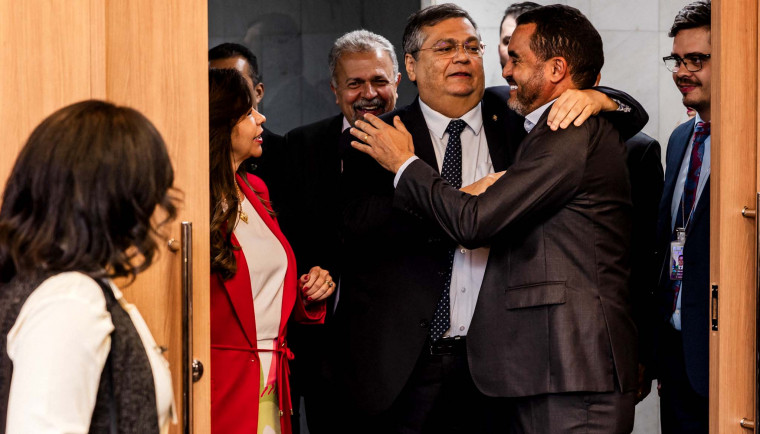 Reunião com o ministro da Justiça, Flávio Dino