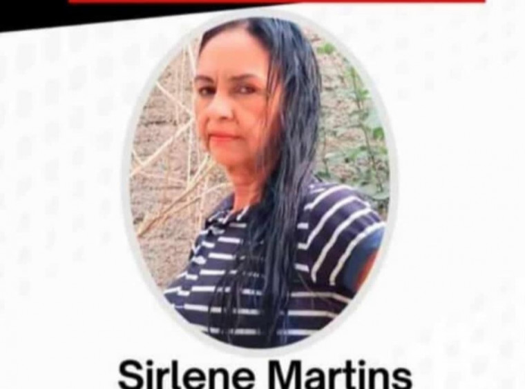 Sirlene Martins, moradora da cidade de Couto Magalhães