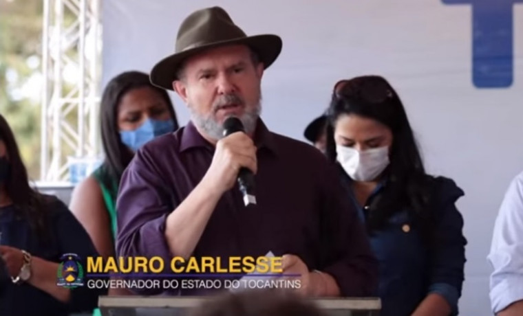 Governador Mauro Carlesse elogia Bolsonaro