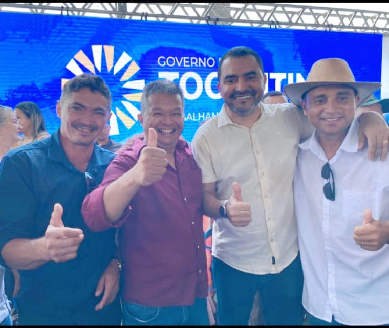 Governador apoia a pré-candidatura de Raimundo Curica em Darcinópolis