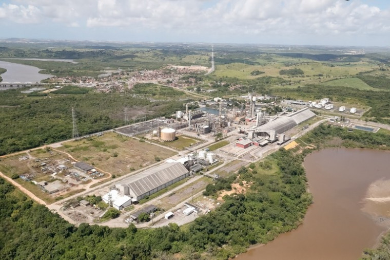 Usina termoelétrica no Sergipe.