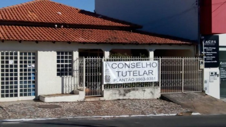 Sede de um dos polos do Conselho Tutelar em Araguaína.