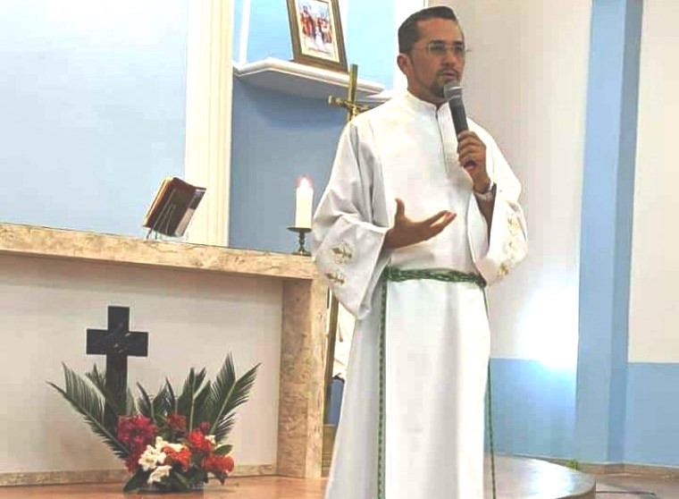 Seminarista Luciano dos Santos Dantas, 37 anos