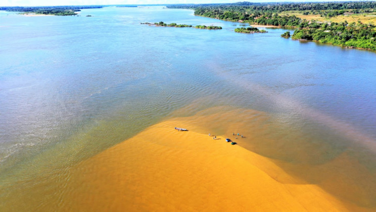 Prefeitura vai demarcar os locais autorizados para uso no Rio Araguaia