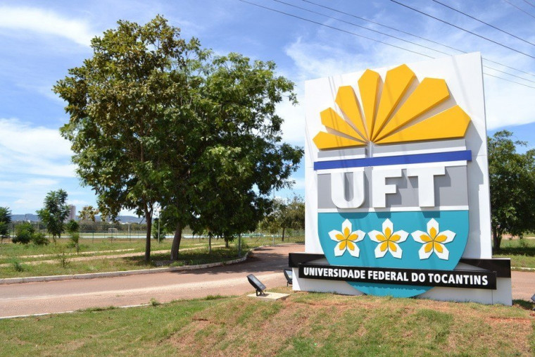 Entrada do Campus da UFT em Palmas.