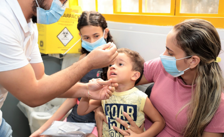Vacinação em Araguaína.