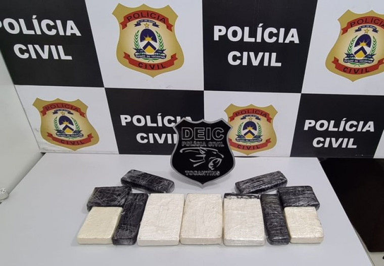 A carga de cocaína de alta pureza foi avaliada em R$ 300 mil
