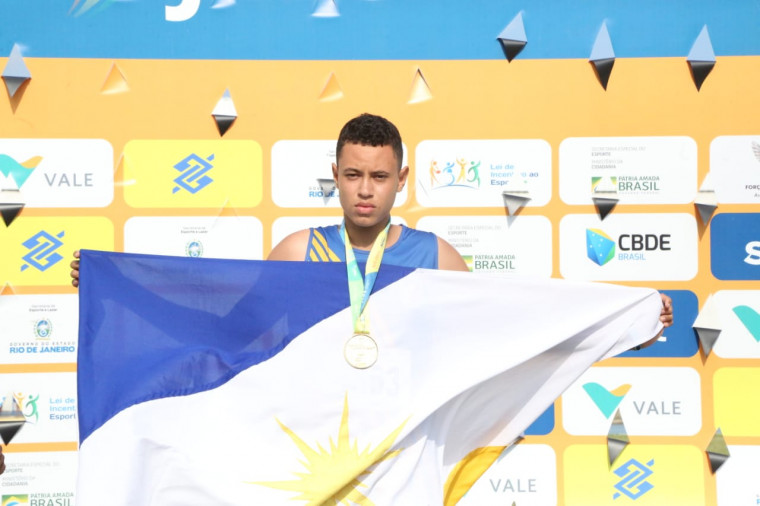 Renan venceu a etapa estadual do Parajets, o JEB’s 2022 e ainda as Paralimpíadas Escolares 2022