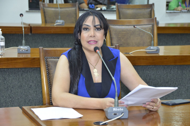 Deputada estadual Janad Valcari.