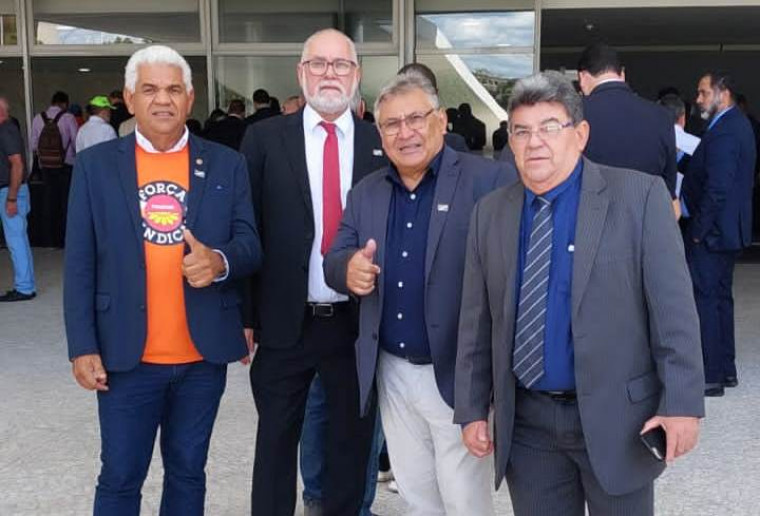 Sindicalistas do Tocantins em Brasília