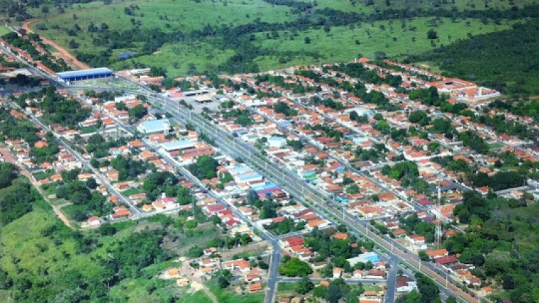 Cidade de Piquizeiro, região centro-norte do Tocantins