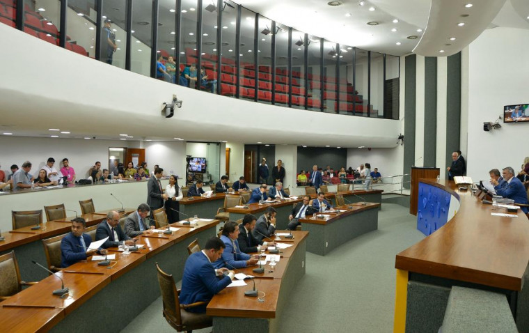 Plenário da Assembleia Legislativa.