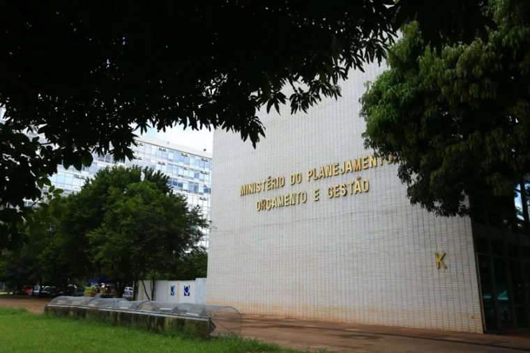 Sede do Ministério do Planejamento e Orçamento, em Brasília.