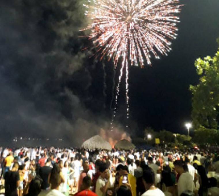 A tradicional comemoração da virada já havia sido cancelada pela prefeitura de Palmas