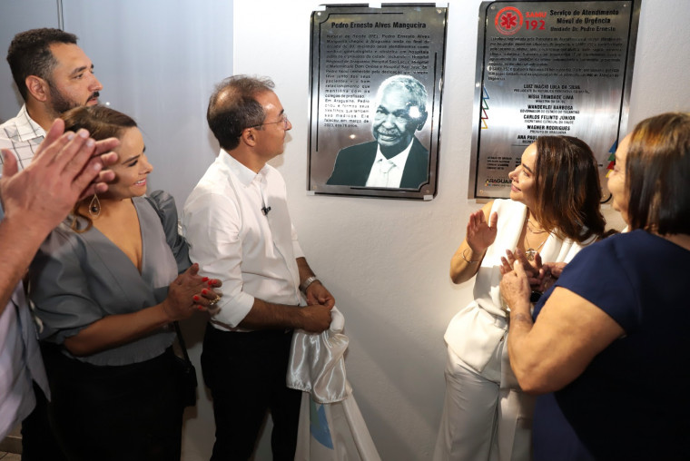 Nova sede do SAMU recebeu o nome do médico Pedro Ernesto Alves Mangueira.